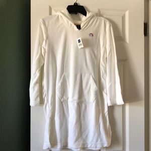 Gap Girls White Long Sweatshirt